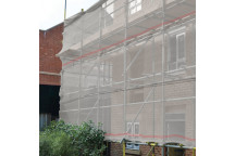 Debris Netting FR TS62 Certified 2m x 50m White