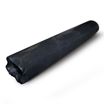 Polythene Film BBA 4m x 25m Black 250mu