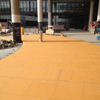 Tecdura Stickymat FR TS63 HD 1.04m x 40m Orange