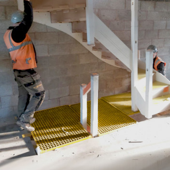 Stairwell Hatch Platform System